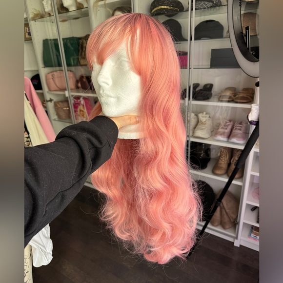 SALE!!!$ Pink Wig *new* - Picture 2 of 4